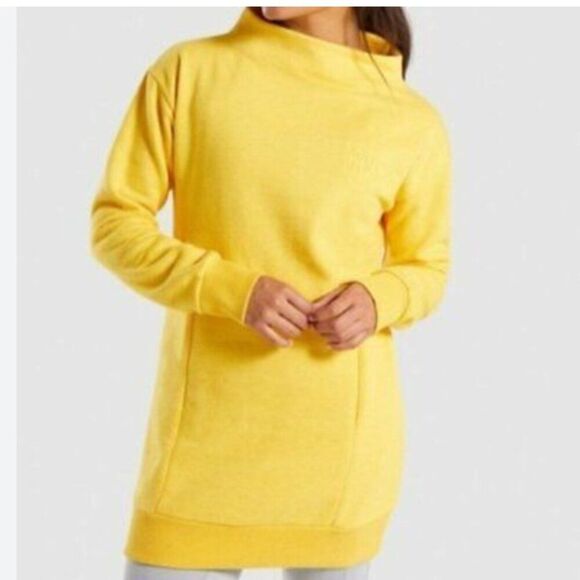 Gymshark Sweaters - Women Gymshark So Soft Sweater in Citrus Yellow Marl Size Small
